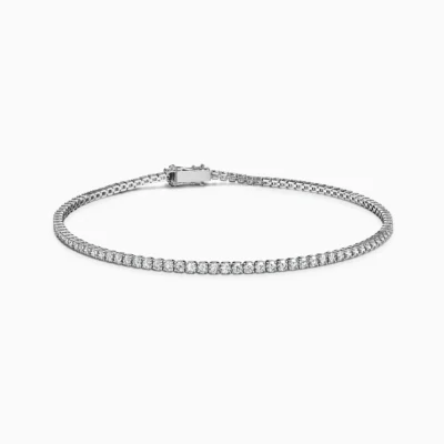 Glittering Moissanite Tennis Bracelet