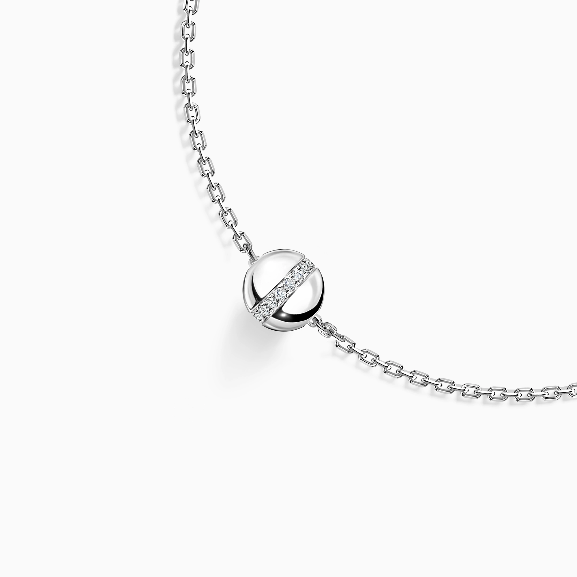 Radiant Circle Moissanite Bracelet - Image 2